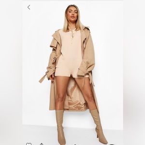 Boohoo knitted romper